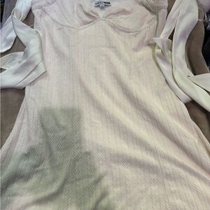 Delicate touch mini dress